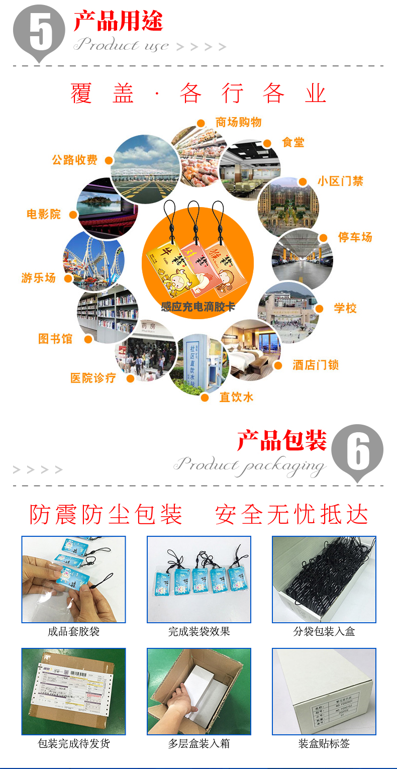 小区门禁滴胶卡7